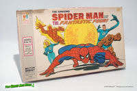 Spider Man with the Fantastic Four Board Game - Milton Bradley 1977 w – The Games Are Here