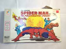 Vintage Spider Man Game W The Fantastic Four 1977 Milton Bradley 4705 for sale online | eBay