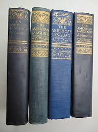 The American Language H. L. Mencken w/ supplements HC 4 Book ...