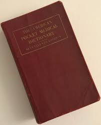 VINTAGE BOOK THE AMERICAN POCKET MEDICAL DICTIONARY ...