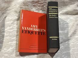 Amy Vanderbilt`s Complete Guide of Etiquette Hardcover 1972 ...