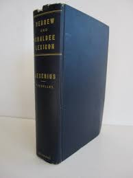 Vintage Gesenius Hebrew Chaldee Lexicon Old Testament ...