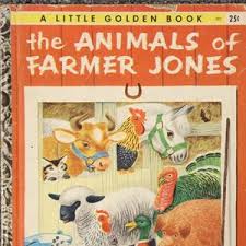 The Animals of Farmer Jones • A Little Golden Book | Golden Press W/ Pictures by Richard Scarry (1953, Golden Press, Inc.) - Etsy