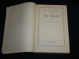 1943 THE APOSTLE HARDCOVER BOOK BY SHOLEM ASCH - TRANSLATED ...