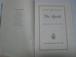 Sholom Asch Jewish writer 1943 Novel THE APOSTLE Sholem Asch ...