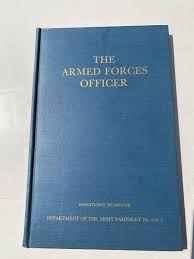 Armed Forces Officer Department of Defense No.600-2 HB 1950 ...