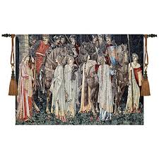 William Morris Holy Grail Tapestry - The Arming and ...
