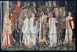 Edward Burne-jones & William Morris, Holy Grail Tapestry ...