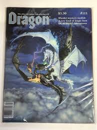 TSR DRAGON MAGAZINE #111 1986 VERY FINE/NEAR MINT MURDER MYSTERY MODULE b-491 | eBay