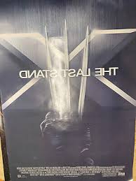 X-Men III The Last Stand 27x40 Original Theater D/S Movie Poster Marvel | eBay