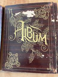 Victorian Antique Velvet Photo Album - Circa 1887 - Etsy