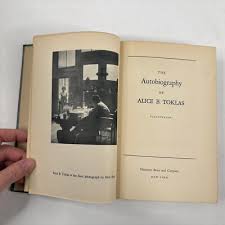 Gertrude Stein THE AUTOBIOGRAPHY OF ALICE B TOKLAS Harcourt ...