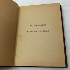 1917 Benjamin FRANKLIN'S AUTOBIOGRAPHY w Introduction & Notes 5th Ave New York | eBay