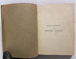 Antique Franklin's Autobiography ~ 1911 HC Book ~ MacMillan Pocket Classics | eBay