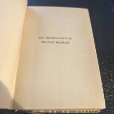 THE AUTOBIOGRAPHY OF BENJAMIN FRANKLIN, Art Type Edition, Books, New York | eBay