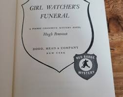 Girl Watcher's Funeral. Hugh Pentecost. First Edition. Ex ...