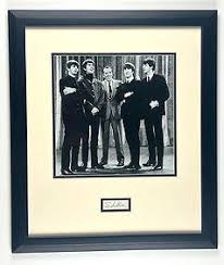 Framed Poster Of The Beatles, Ed Sullivan, And Peter, Paul ...