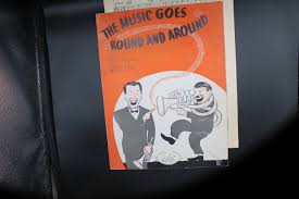 Vintage Sheet Music: "the Music Goes Round and Round" - Etsy
