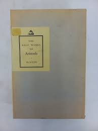 The Basic Works of Aristotle / 1941 25th Printing Slipecase | eBay