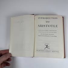 Introduction to Aristotle Richard Mckeon 1947 Vintage Book - Etsy
