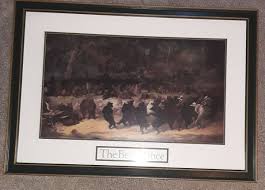 The Bear Dance" by William Holbrook Beard Matted and Framed ...
