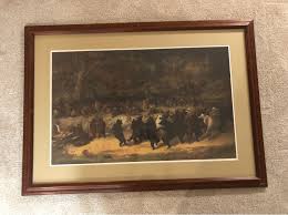 The Bear Dance framed print