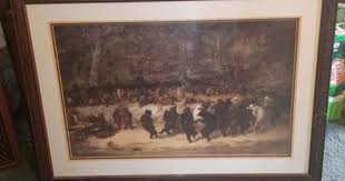 The bear dance painting by William Beard