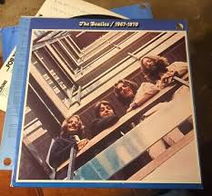 The Beatles 1967-1970 2 lps Apple Label 1973 Promo Punch ...