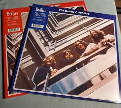 The Beatles - Blue Vinyl 3LP Set 1967-1970 / Red Vinyl 3LP ...