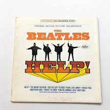 Vintage the Beatles Help Soundtrack 1965 Gatefold Double ...