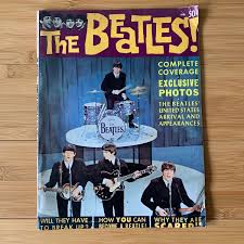 Original 1964 THE BEATLES Coverage NY Appearance Magazine John Paul George Ringo | eBay