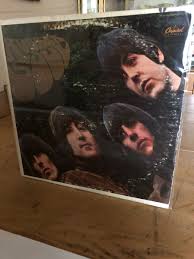 Vintage The Beatles Rubber Soul 1968 12" LP VINYL RECORD ...