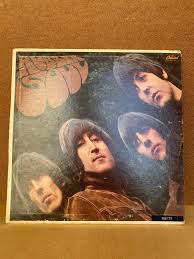 Beatles Vinyl Record Rubber Soul LP Record Capitol - Etsy Sweden