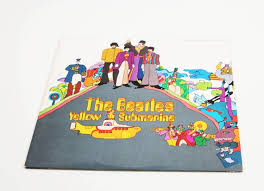 Vintage the Beatles Yellow Submarine 12" LP Record Vinyl ...