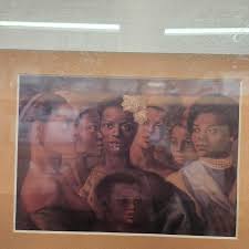 Vintage Tim Ashkar The Beauty of Color Painting Framed Home ...