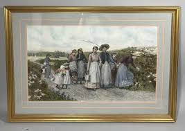 Lot - Jennie Augusta Brownscombe, Pennsylvania, New York ...