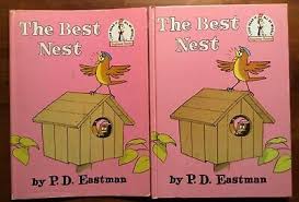VG 1968 HC Dust Jacket 1st Edition Best Nest P D Eastman Dr Seuss Beginner Book | eBay