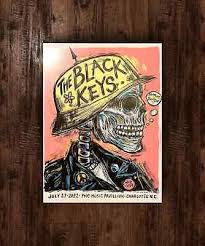 The Black Keys July 27th 2022 PNC Pavilion Charlotte NC LTD S/N Concert Poster | eBay