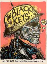 The Black Keys Poster 7/27/2022 Charlotte NC Signed & Numbered #/225 | eBay