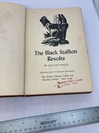 The Black Stallion Revolts Walter Farley 1953 HC First ...