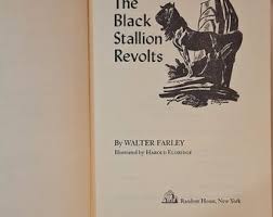 Vintage Book “the Black Stallion Revolts” by Walter Farley ...