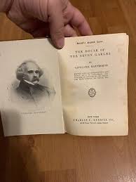 Antique The House Of Seven Gables By Nathaniel Hawthorne ...