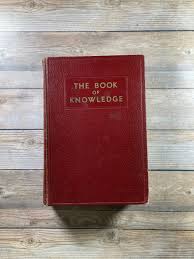 1942 "the Book of Knowledge ~volumes 1 & 2" Children's Encyclopedia Vintage Hardcover Book Illustrated Educational Library Homeschool - Etsy