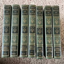 The Book Of Life Bible Vintage 1940 Ninth Edition Volumes 2 ...