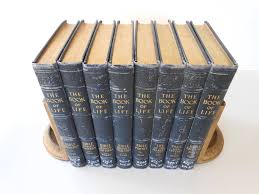 Antique Blue & Gold Book Set: 1920s Religious Decor - Etsy