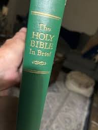The Holy Bible in Brief 1954 KJV By James Reeves Angus Dun ...