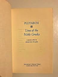 Plutarch (2 Books c. 1980) Lives of Noble Greeks and Romans Hardcover Editions | eBay
