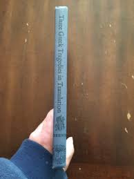 1942 Three Greek Tragedies in Translation by David Greene | eBay