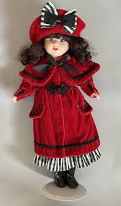 Victorian Collection Mattie Porcelain Doll by Melissa Jane ...