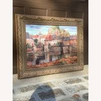 Vintage Bombay Roger Duvall Giclee on Canvas - AptDeco